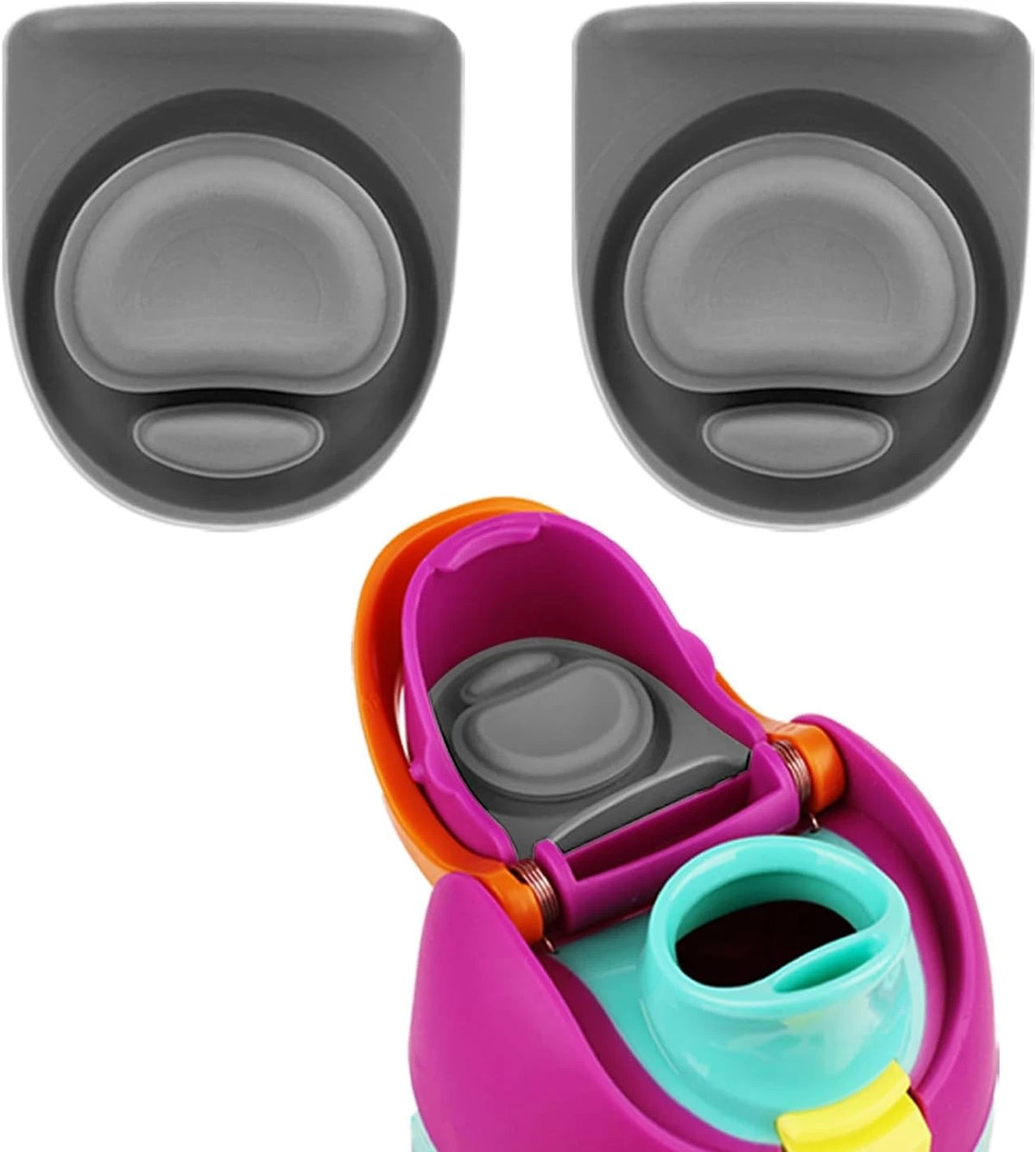 2X Replacement Silicone Stopper for Owala FreeSip Water Bottle Lid