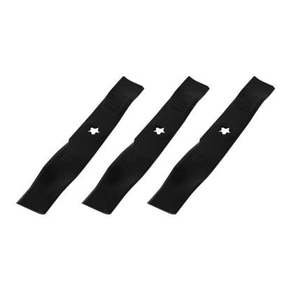Set of 3 Heavy Duty Mower Blades for Husqvarna 48" (Fits 532 17 39-21)