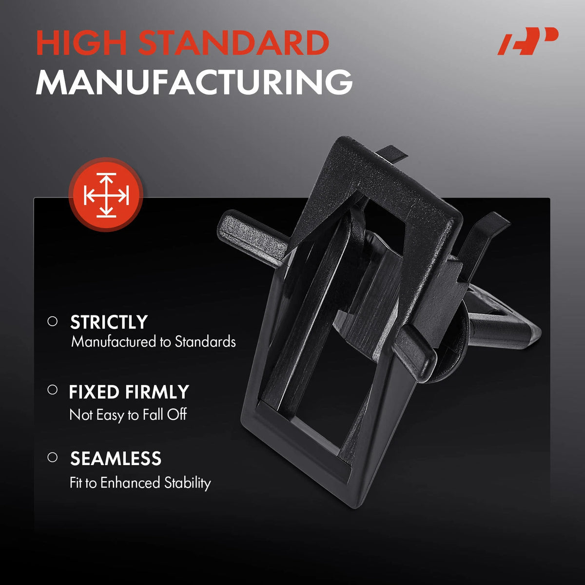 30Pcs Windshield Upper Garnish Moulding Retainer Clip for Chevy (20058837, 18398)