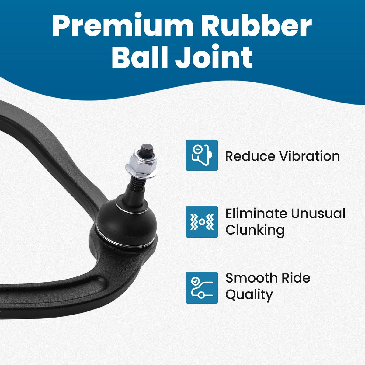Front Upper Lower Control Arm Ball Joint for F-150 Lincoln Mark LT (2005–2008)