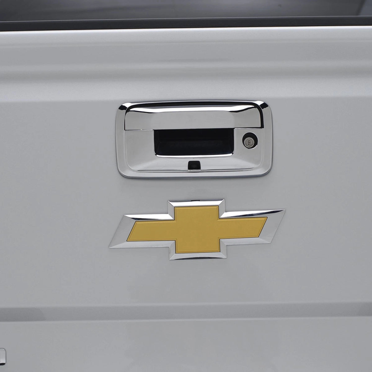 Triple Chrome Tailgate Handle Cover for GMC Sierra 1500 (2014–2016) ED144