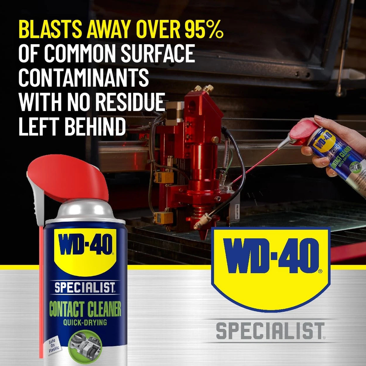 Electronic Contact Cleaner Spray for Automotive Electrical Parts (11 oz)