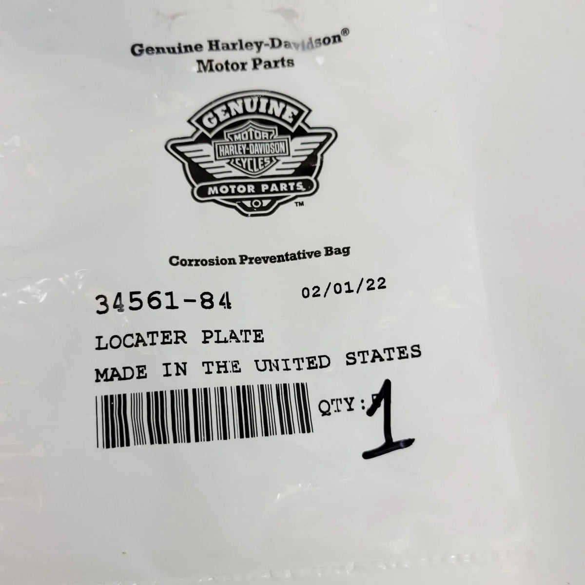 Locater Plate for Harley-Davidson (1984) 34561-84