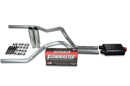 2.5" Dual Exhaust Kit for Chevy GMC 1500 (1996–1999) Flowmaster Super 40