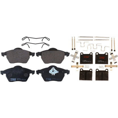 Set of 4 TRW Brake Pad Sets for Volvo C70 (1998–2004) SET-TRWTRH0840A-A