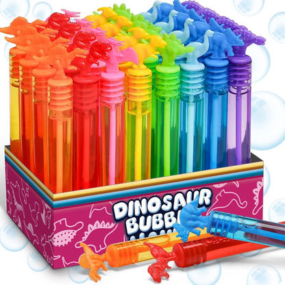 32 Pack Mini Bubble Wands for Kids Party Favors (4.2 inches)