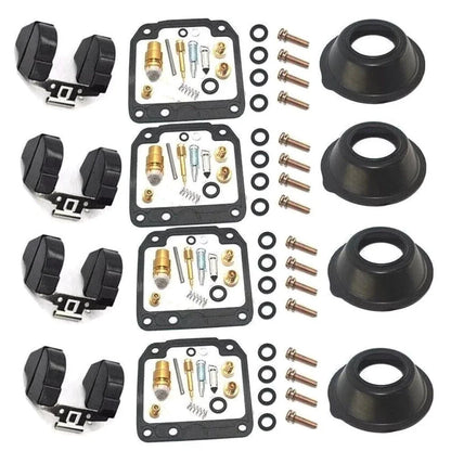 4X Carburetor Repair Kit for Yamaha XJ550 (1981–1983)
