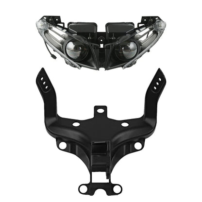 Front Headlight Assembly & Fairing Stay Bracket for Yamaha YZF R1 (2012–2014)