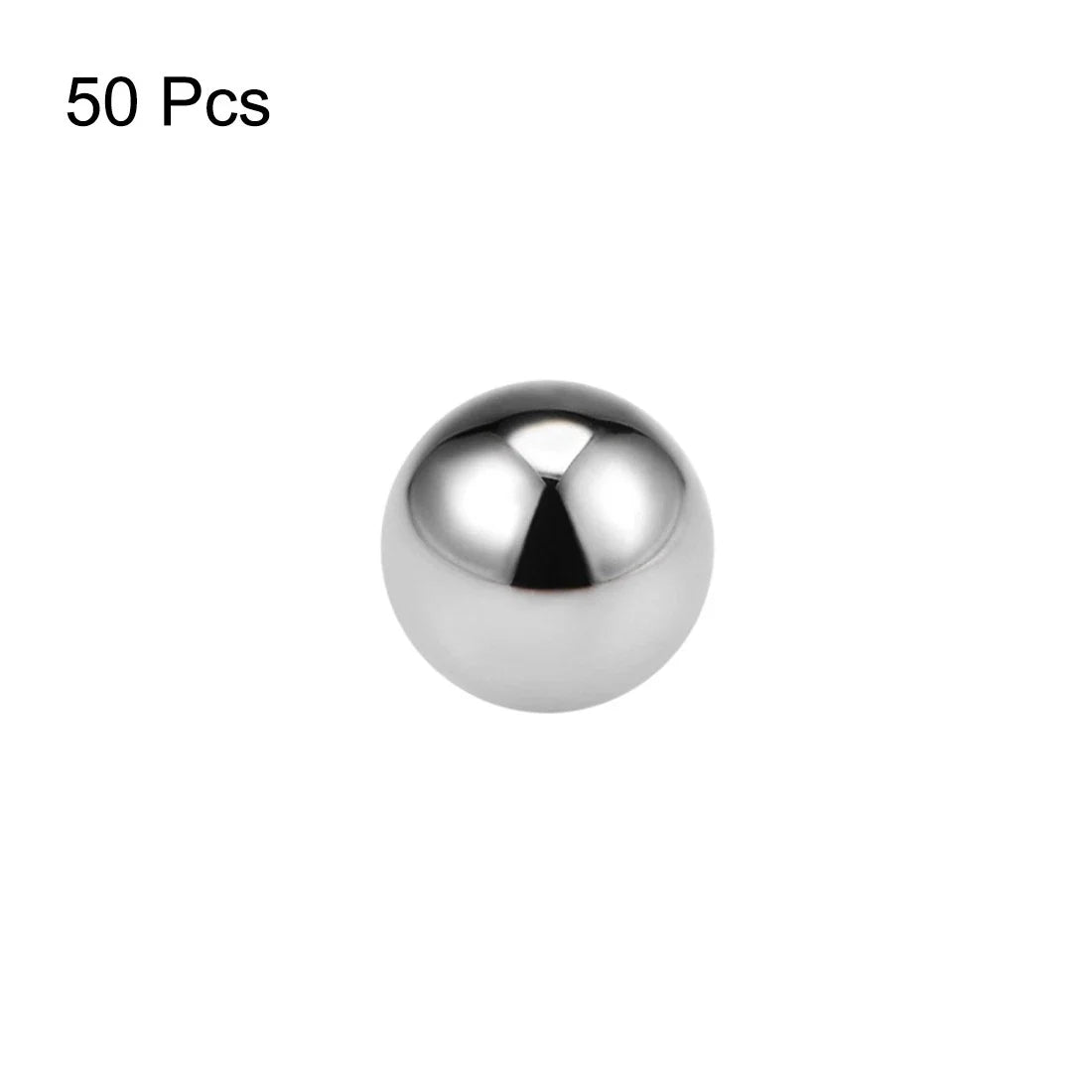 Set of 50 Precision 5mm Chrome Steel Balls for Bearing Keychain