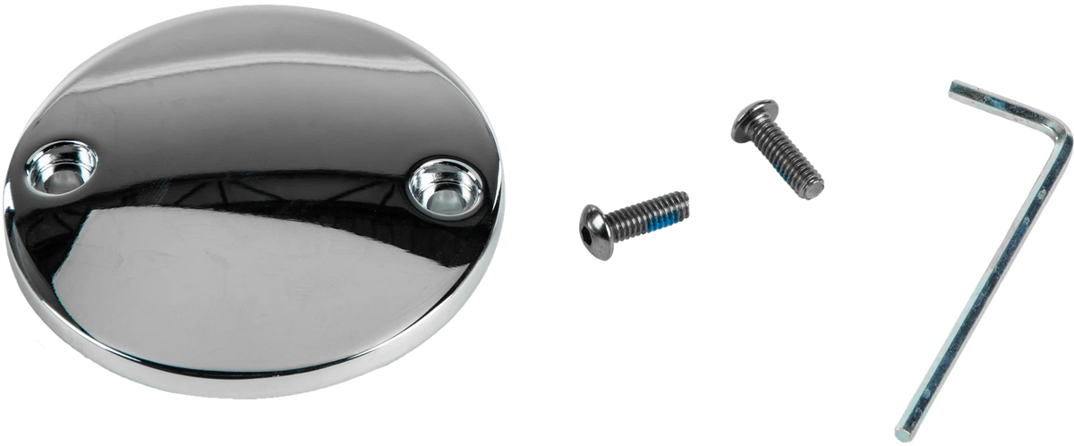 Chrome Ignition Cover for HARDDRIVE (37-089)