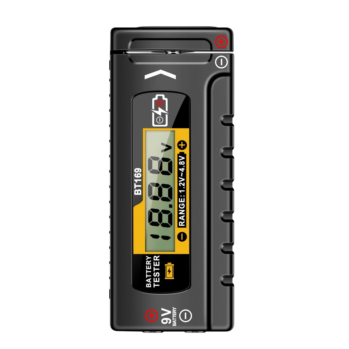 Battery Tester for Household Batteries (AAA AA C D 6F22 1.5V 9V)