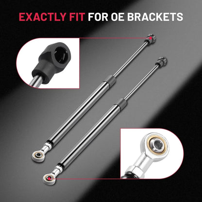 2X Rear Window Glass Lift Supports Gas Struts for Infiniti QX56 (2004–2010)