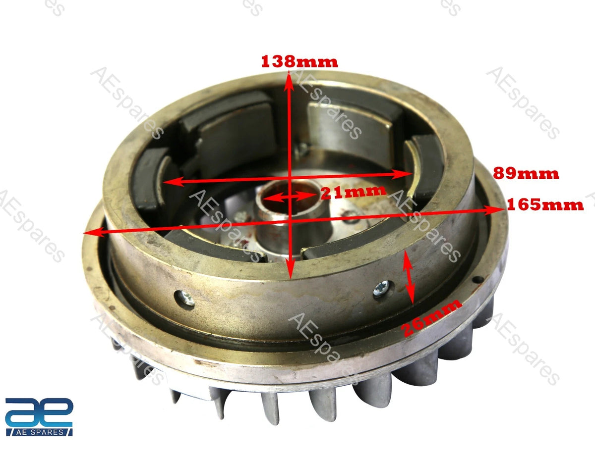 Electronic Ignition Flywheel Magnet Rotor for Lambretta GP/DL (1960–1970)