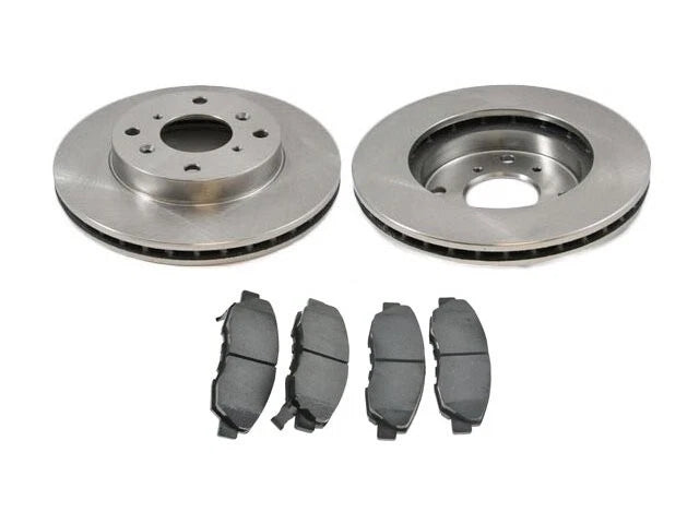 Brake Pad and Rotor Kit for Acura CL (1998–1999) 89676MPMG