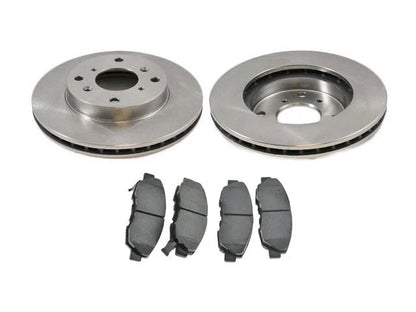 Brake Pad and Rotor Kit for Acura CL (1998–1999) 89676MPMG