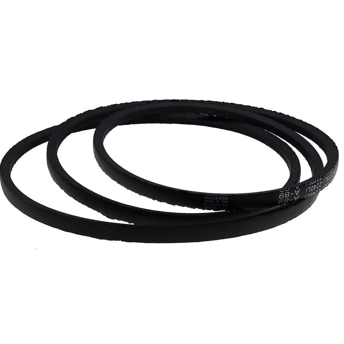 Idler Pulley Drive Belt Kit for John Deere D110 D120 D130 D140 D150 D160 D170 (GX20006 GX20286 GX20287)