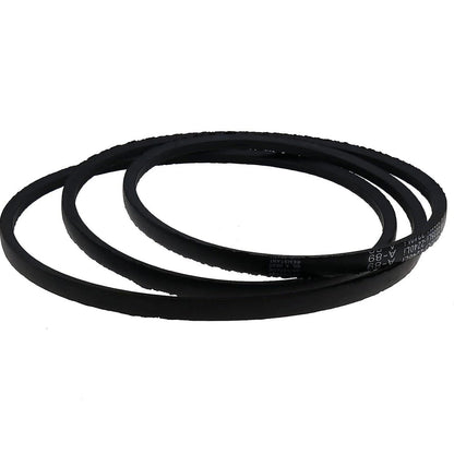 Idler Pulley Drive Belt Kit for John Deere D110 D120 D130 D140 D150 D160 D170 (GX20006 GX20286 GX20287)