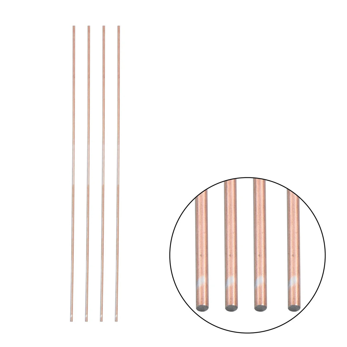 TIG ER70S-6 Welding Rods for Mild Steel (1/8" x 16", Set of 5 lbs)