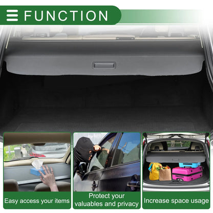 Retractable Cargo Cover for Chevrolet Orlando (2010–2018) J309