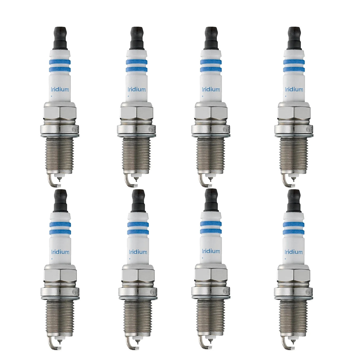 Set of 8 Spark Plugs for Chrysler Dodge Jeep 4.7L V8 (Bosch Double Iridium 9664)