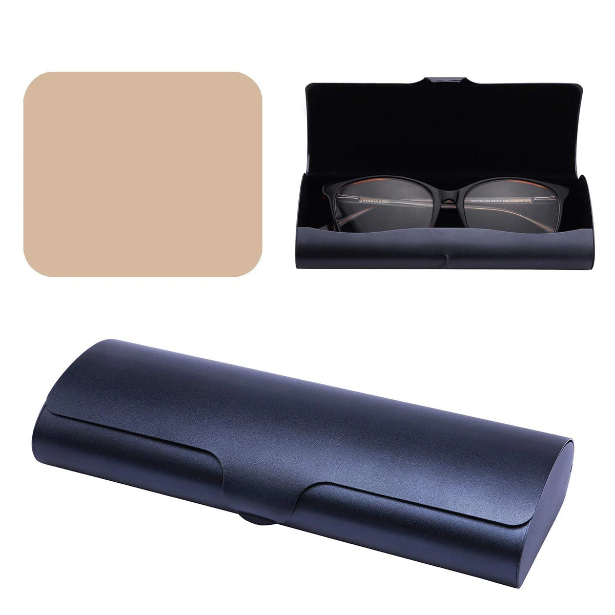 Philley Aluminum Ultra-Light Eyeglasses Case for Glasses (Nearsighted)