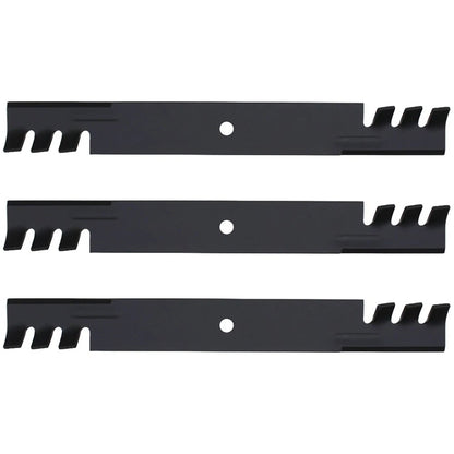 3X Toothed Mower Blades for Lesco