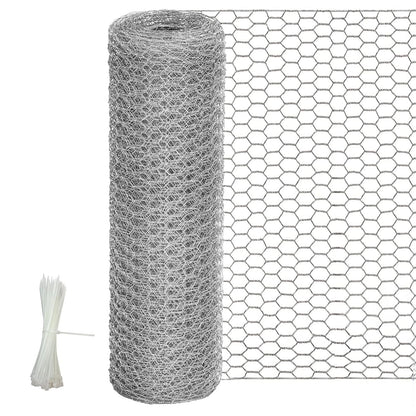 24 Inch Chicken Wire Fencing for Various Applications (24 x 720 Inches)
