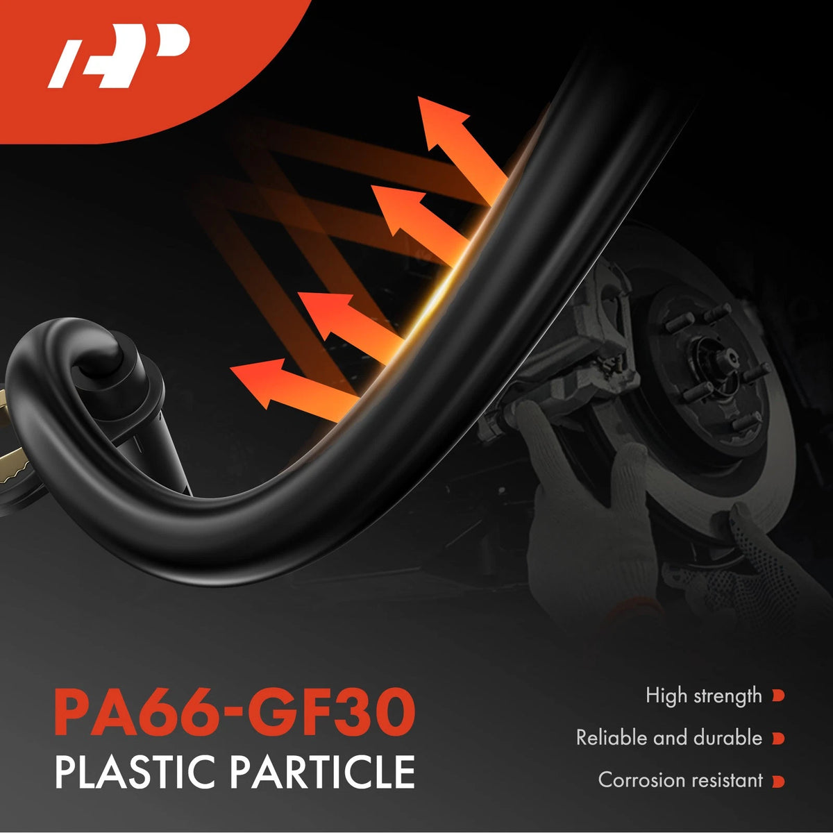 Rear Right ABS Wheel Speed Sensor for Kia Optima (2006–2010) 599302G100, 2ABS0500, 25A5108, ALS1701