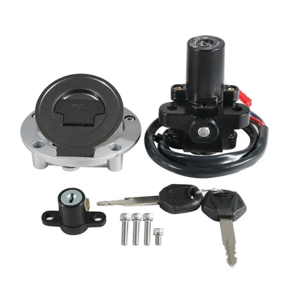 Ignition Key Switch & Fuel Tank Cap Set for Yamaha FJ09 FZ07 FZ09 (2015–2016)