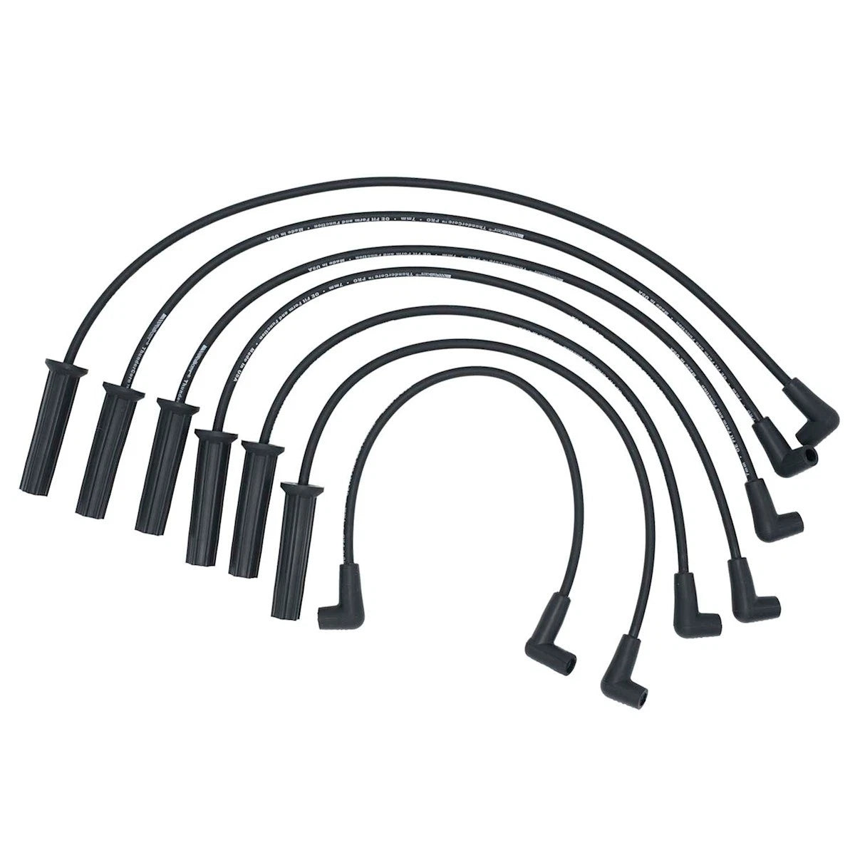 Set of 4 Spark Plug Wires for Chevy Olds Cutlass Citation (1986–1995) 924-1300, 1755818, 9651, 706F