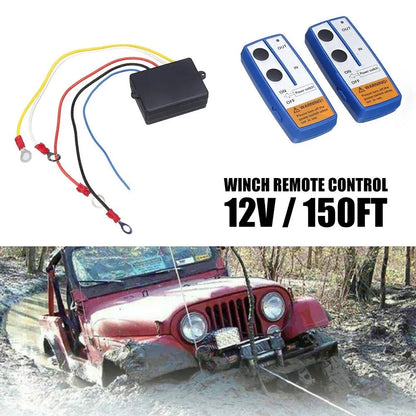 Wireless Recovery Winch Control Remote Kit for Polaris RZR 900 (12V)