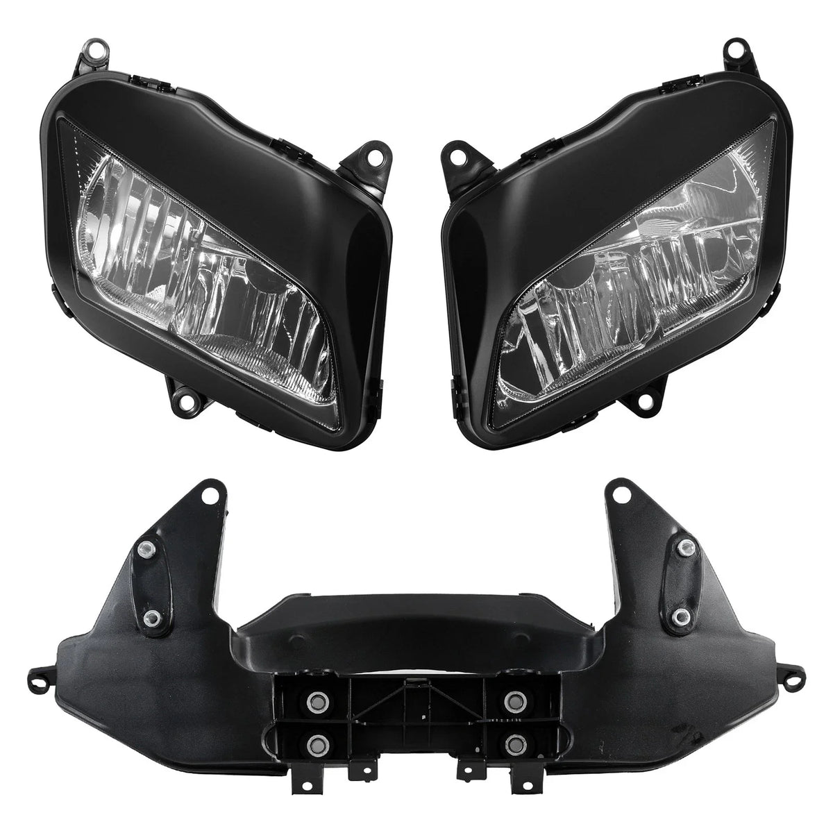 Front Headlight Assembly & Fairing Stay Bracket for Honda CBR600RR (2007–2012)