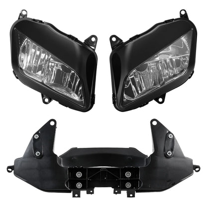 Front Headlight Assembly & Fairing Stay Bracket for Honda CBR600RR (2007–2012)