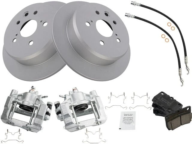 Set of 4 Brake Pads and Rotors for Lexus IS250 (2006–2013) 62874JYNH