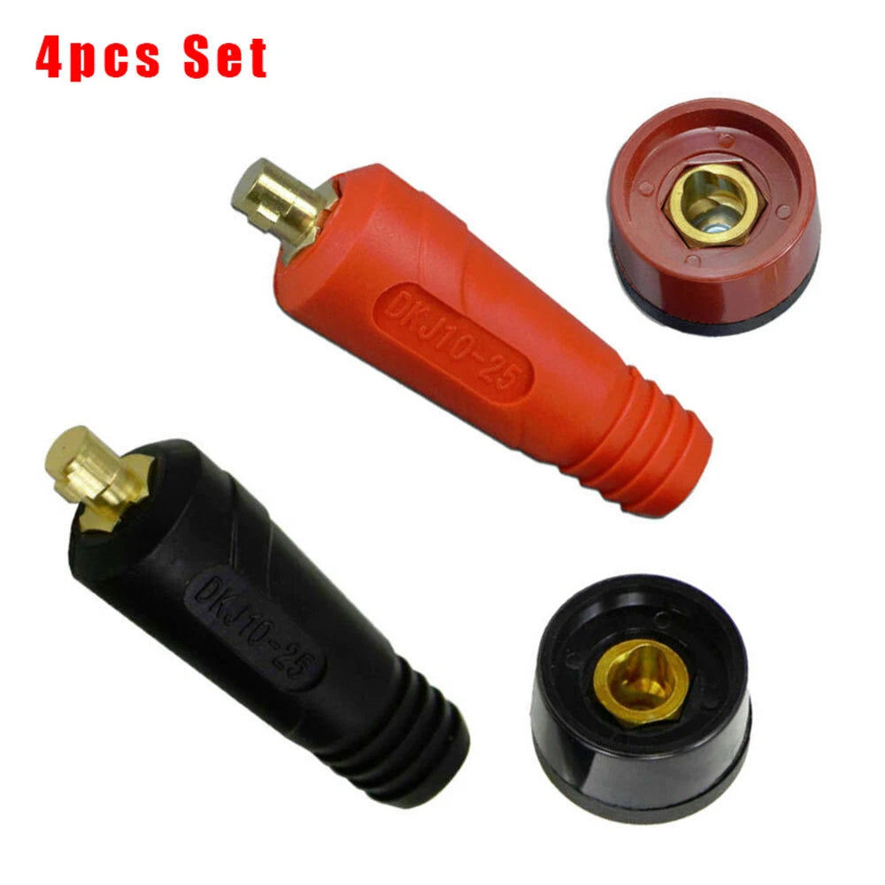4X TIG Quick Cable Panel Connector Socket for Model DKJ10-25 & DKZ10-25