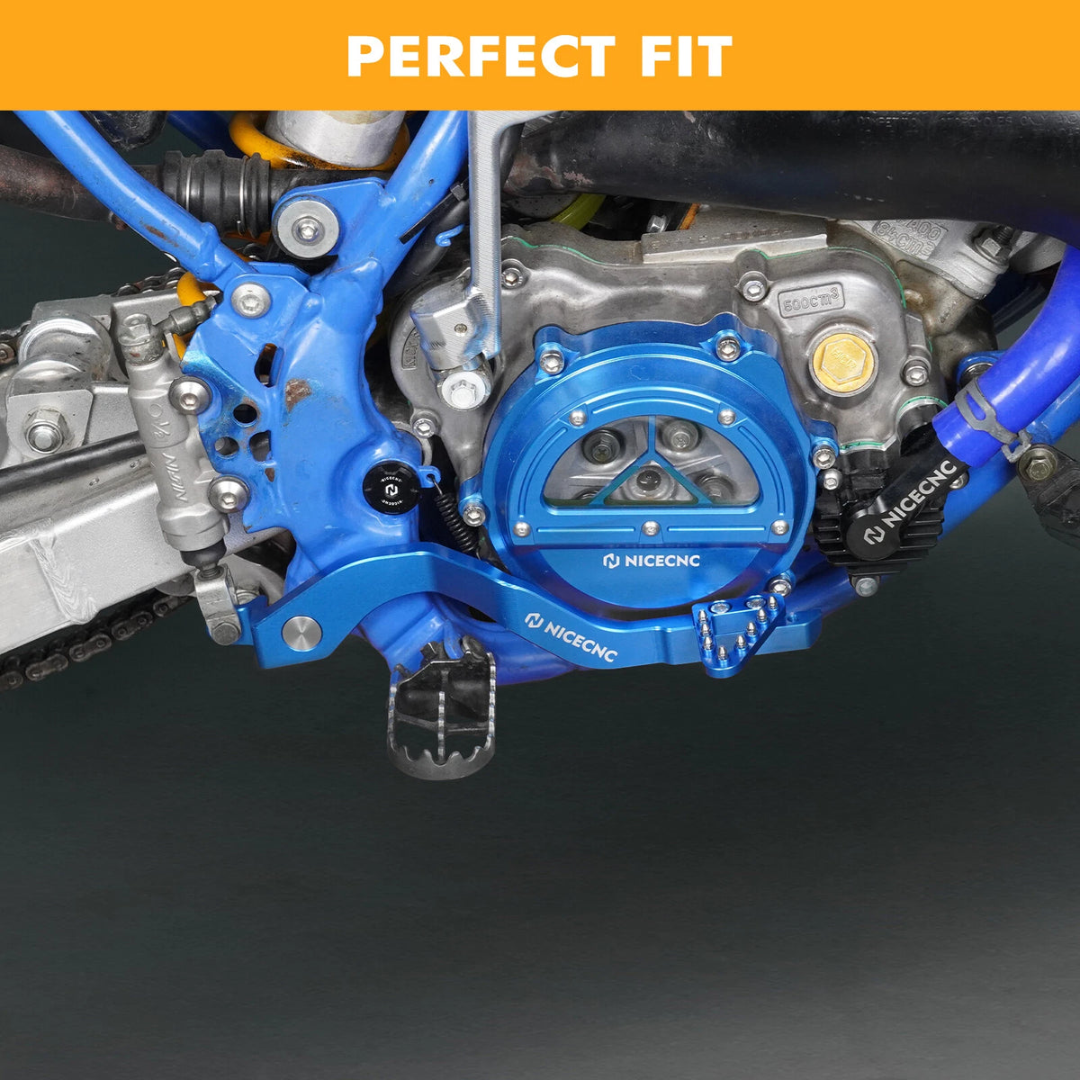 Engine Kit Body Kit Foot Pegs Water Pump Cover for Yamaha YZ85 (2002–2018)