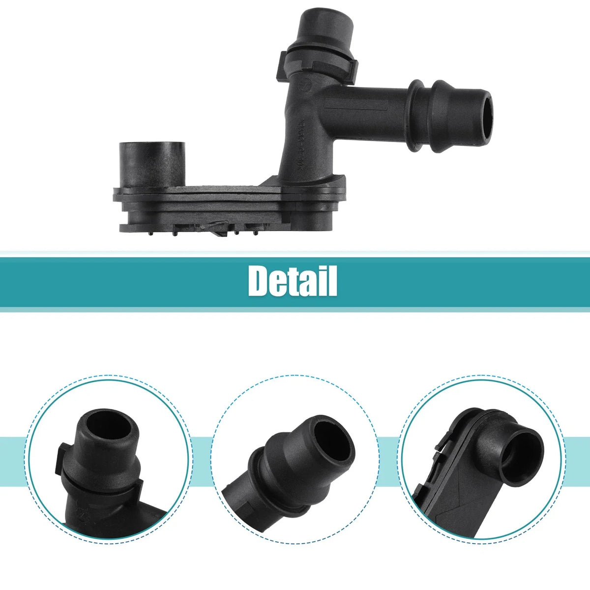 Engine Coolant Hose Connector for BMW 323i, 325i (1999–2000) No. 17111707817