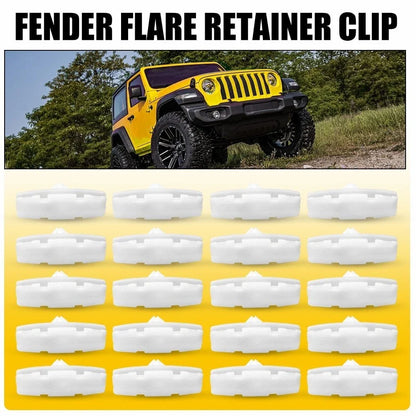 20x Fender Flare Clips for Jeep Gladiator JT (2018–2020) & Wrangler JL (2018–2020)