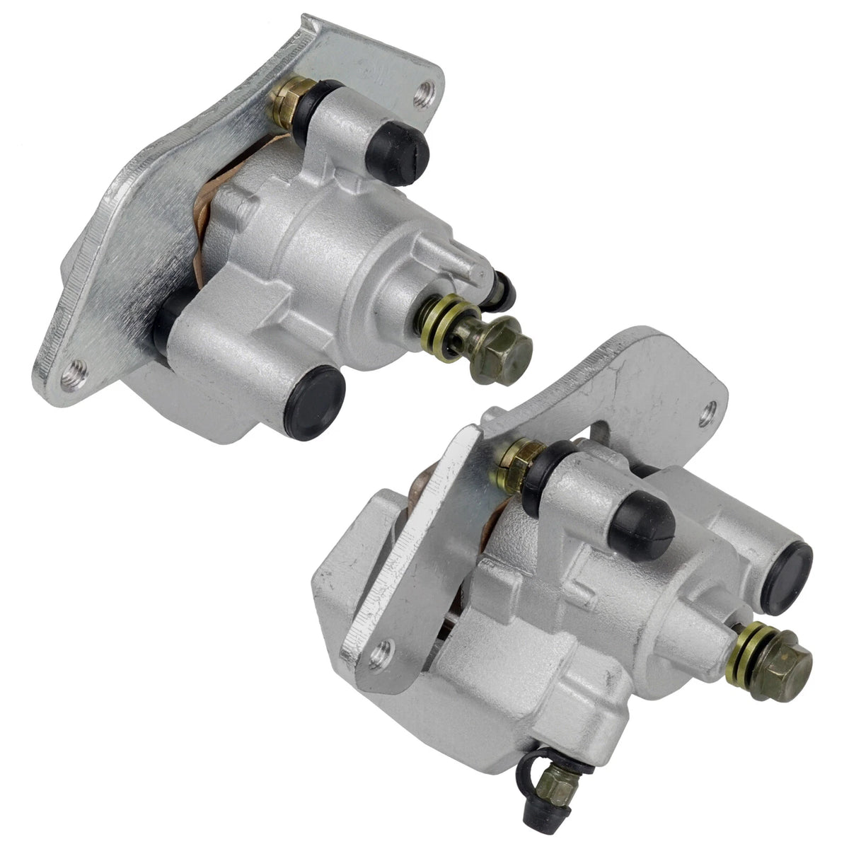 Set of 2 Front Brake Calipers with Pads for Honda TRX420TE Rancher 420 (2007–2016) MP1796CR125SU