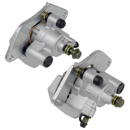 Set of 2 Front Brake Calipers with Pads for Honda TRX420TE Rancher 420 (2007–2016) MP1796CR125SU