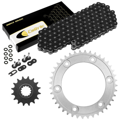 Black O/Ring Drive Chain & Sprockets for Honda CBR1000RR (2004–2005) EG1844FS120XO