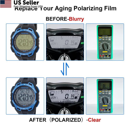 2X Selens Polarizing Film for Automotive Use (7.8x11.8 inches)
