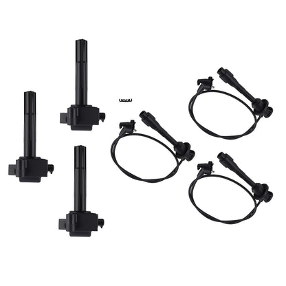 3X Ignition Coils & Wires for Toyota Sienna Solara Lexus ES300 (1996–2003) IMYNPV UF-155 UF155