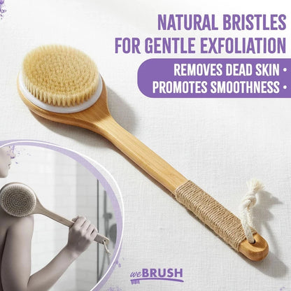 Bath Body Brush Exfoliating Back Scrubber for Women & Men