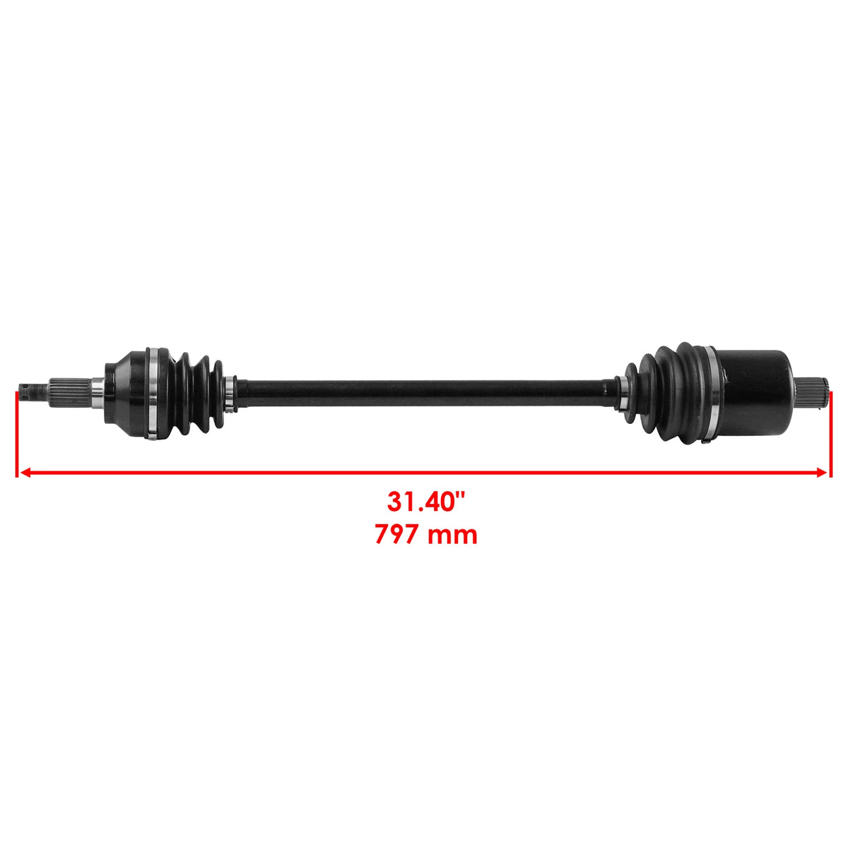 Set of 2 CV Joint Axles for Polaris General XP 1000 / XP 4 (2021–2025) AX429+AX429 - AA, 1334268
