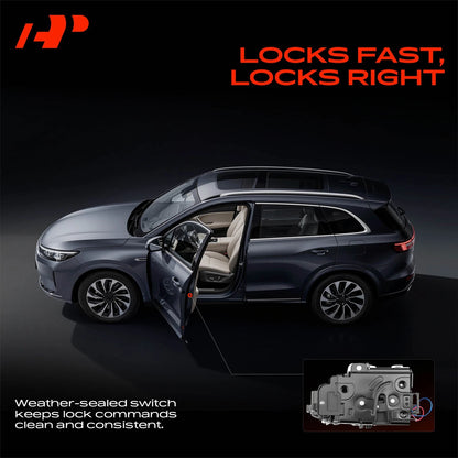Front Right Door Lock Actuator for Audi TT Quattro (2000–2006) 8N1-837-016-B, 8N1837016B