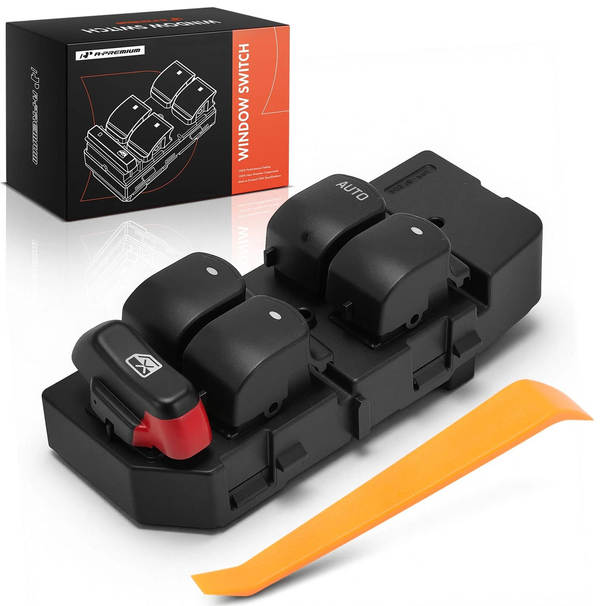 Front Left Power Window Switch for Buick LaCrosse (2005–2008) 15852204, 10307297, DWS146