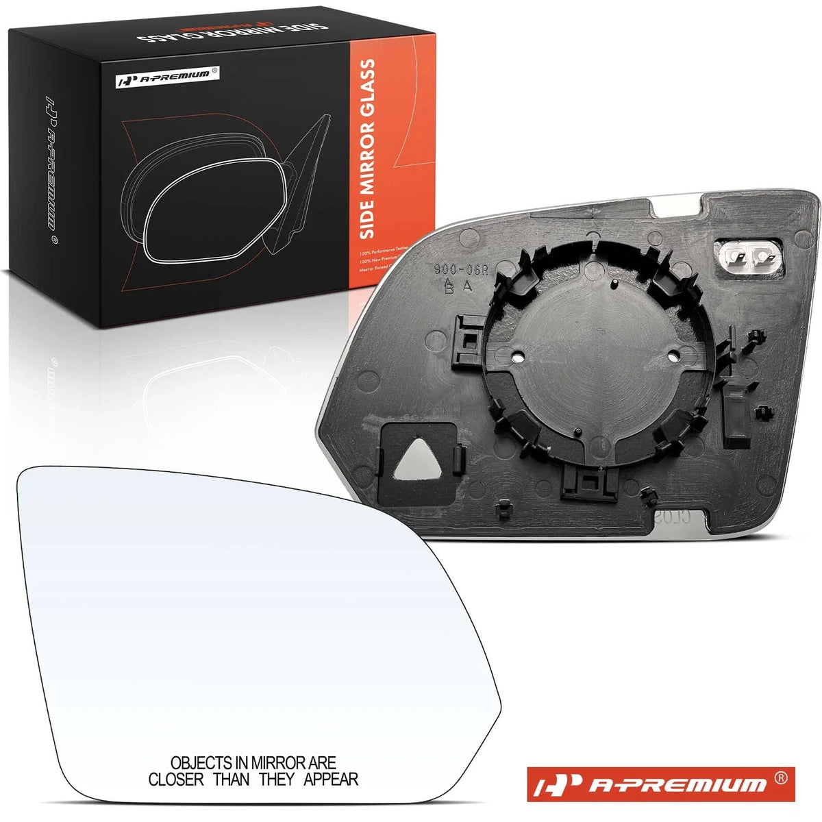 Heated Passenger Power Mirror Glass for Mercedes-Benz Metris (2016–2023)