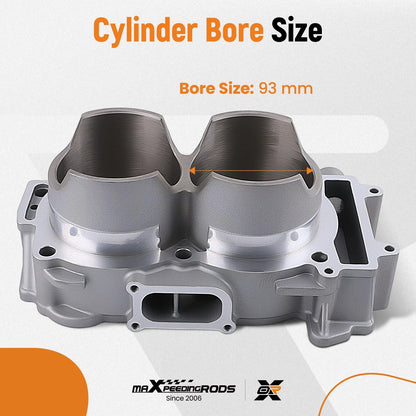 Cylinder for Polaris Ranger 900 XP, RZR XP 1000 (2013–2016) 93mm Bore