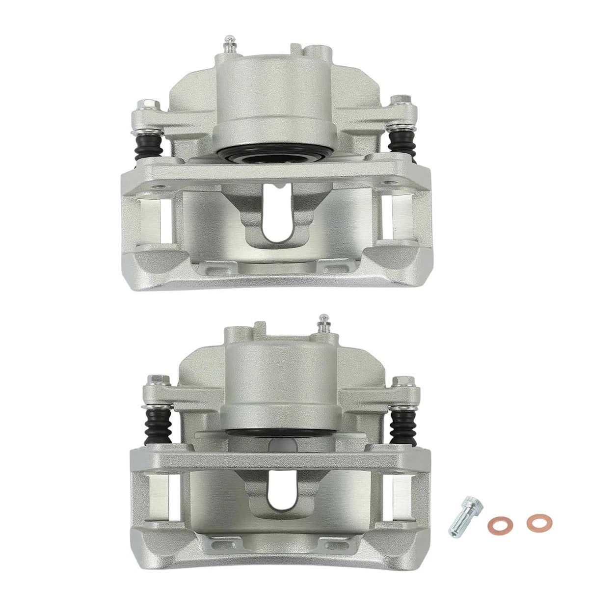 2X Brake Calipers Front for Chrysler Town & Country, Dodge Caravan (18020406, 18B4788, 18P4788, 5139901AA, 5019989AA)